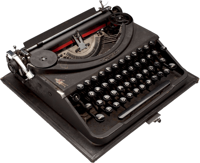 portable copy writing typewriter